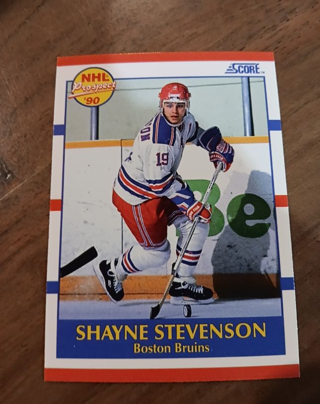 1990 Score #405 Shayne Stevenson — front