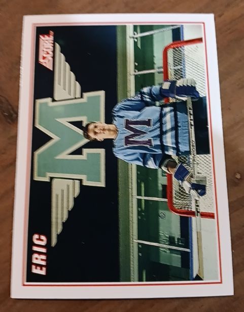 1990 Score #B1 Eric Lindros — front