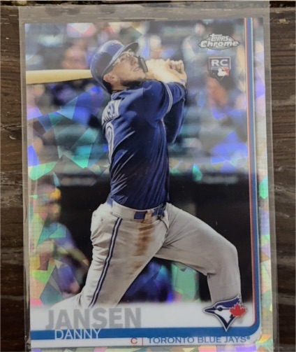 2019 Topps Chrome Sapphire #67 Danny Jansen Rookie — front