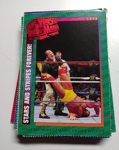 1998 WWF Magazine Titan Trading Sports #178 Stars and Stripes Forever Hulk Hogan — front