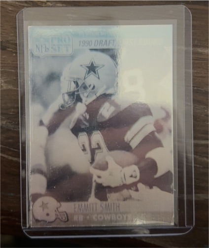 1990 Pro Set #685 Emmitt Smith — front