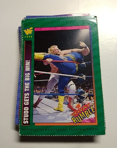 1996 WWF Magazine Studd Gets The Big Win! — front