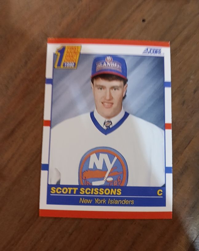 1990 Score #432 Scott Scissons — front