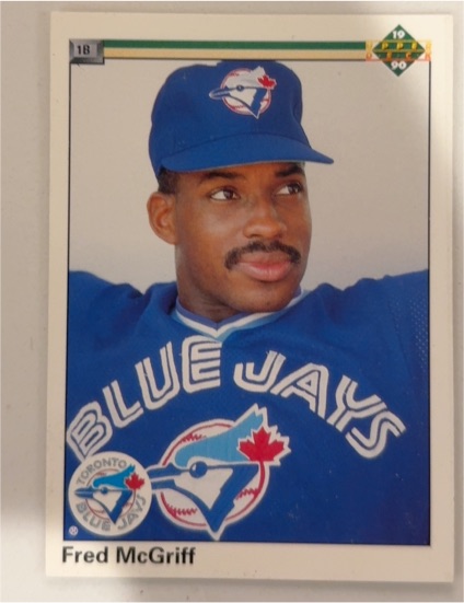 1990 Upper Deck #108 Fred McGriff — front