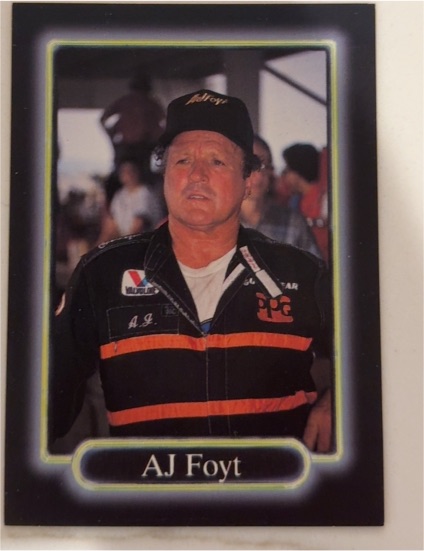 1990 Maxx #14 AJ Foyt — front