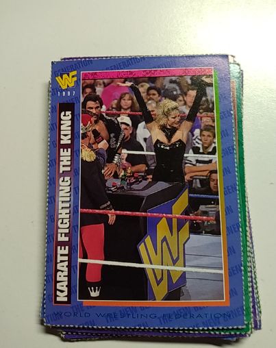 1997 WWF Magazine #80 Karate Fighting The King — front