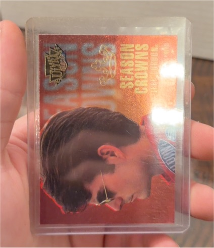 1996 Fleer Ultra #7 Jeff Gordon Season Crowns — front