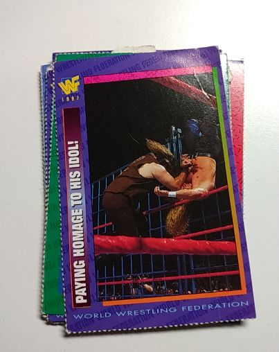 1997 WWF Magazine # Paying Homage To Shs Idol — front