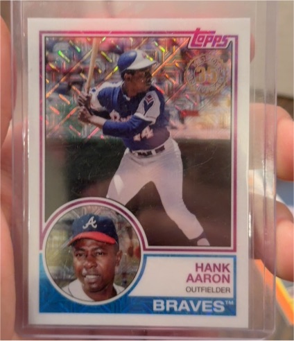 2018 Topps 35th Anniversary #39 Hank Aaron — front