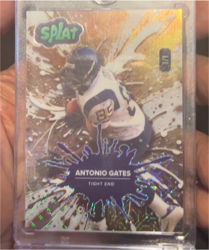 2025 Wild Card SPLAT #SPLAT Antonio Gates — front