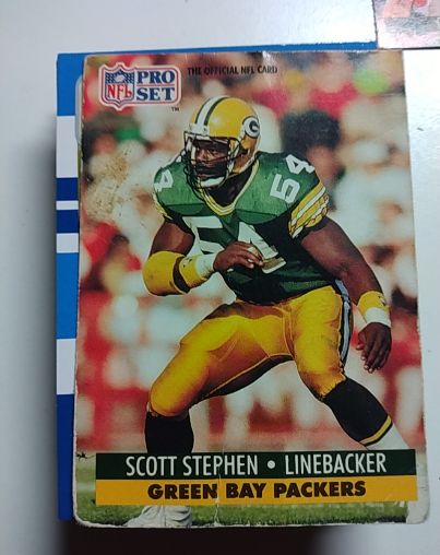 1991 Pro Set #512 Scott Stephen — front