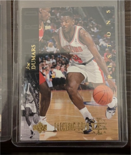 1993-94 Upper Deck Special Edition #68 Joe Dumars Electric Court — front