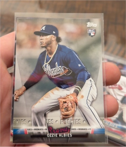 2018 Topps Series 2 #S-60 Ozzie Albies — front