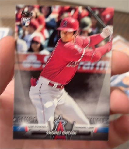2018 Topps Update Series Salute Game Changers #S-39 Shohei Ohtani Rookie Card — front
