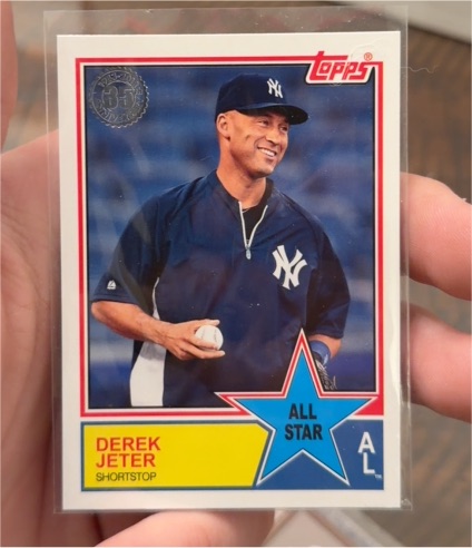 2018 Topps - 1983 Topps Design All-Stars #83AS-64 Derek Jeter — front