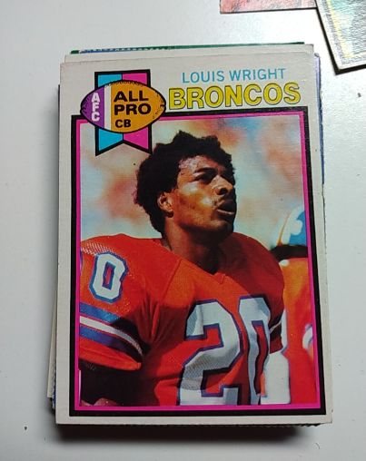 1979 Topps #340 Louis Wright Denver Broncos — front