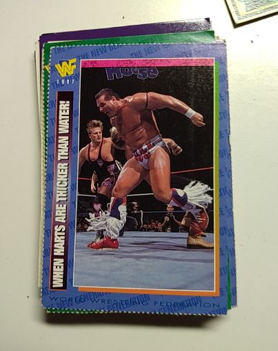 1997 WWF Magazine #99 When Harts Are Thicker Than Water! Owen Hart — front