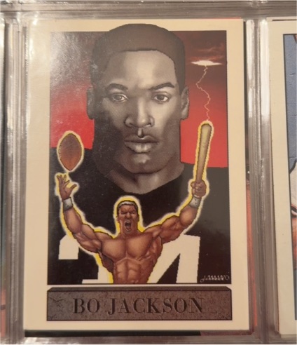 1990 Oddball Promo Art Bo Jackson — front