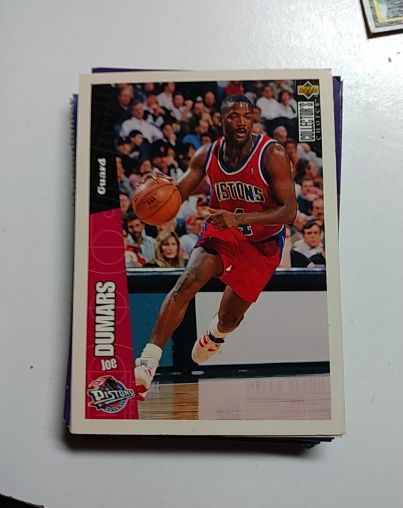 1996-97 Upper Deck Collector's Choice #47 Joe Dumars — front