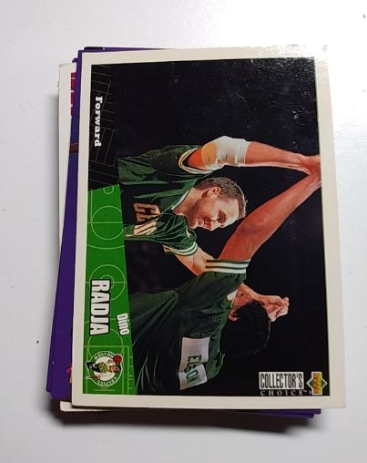 1996-97 Upper Deck Collector's Choice #8 Dino Radja — front