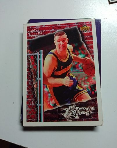 1993-94 Upper Deck Playground Legends #78 Chris Mullin — front