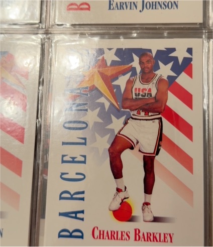 1991-92 Skybox #530 Charles Barkley USA Barcelona — front