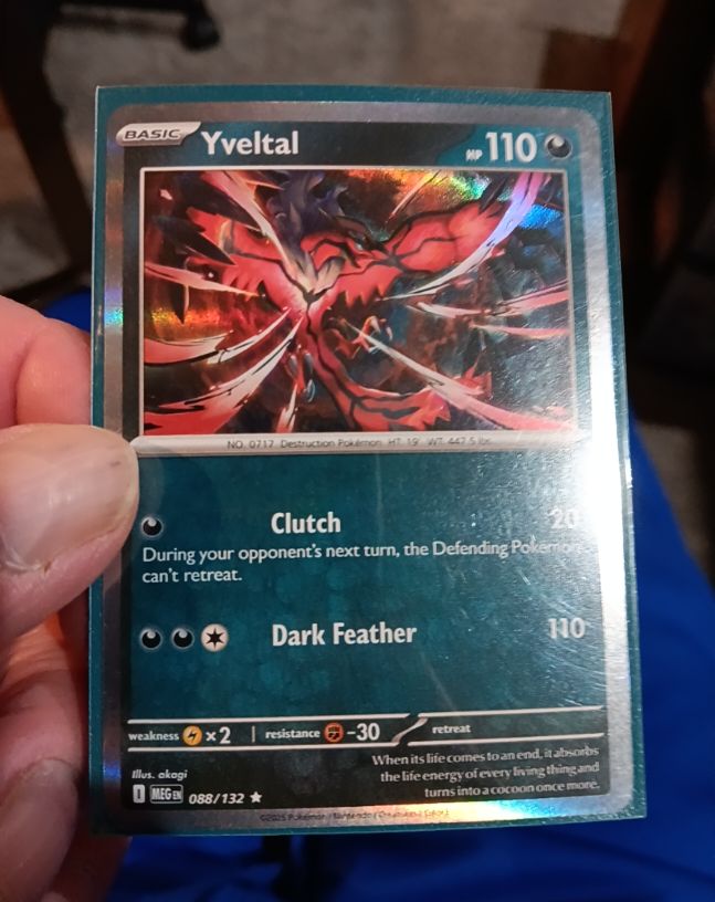 2014 Pokémon ME01 #088 Yveltal — front