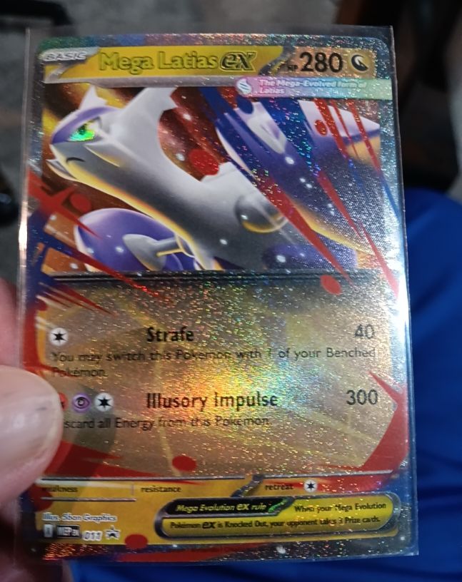 Mega Latias EX 011 Me: Mega Evolution Promo — front