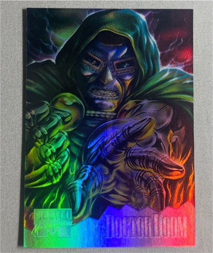 1995 Marvel Masterpieces #3 Doctor Doom — front
