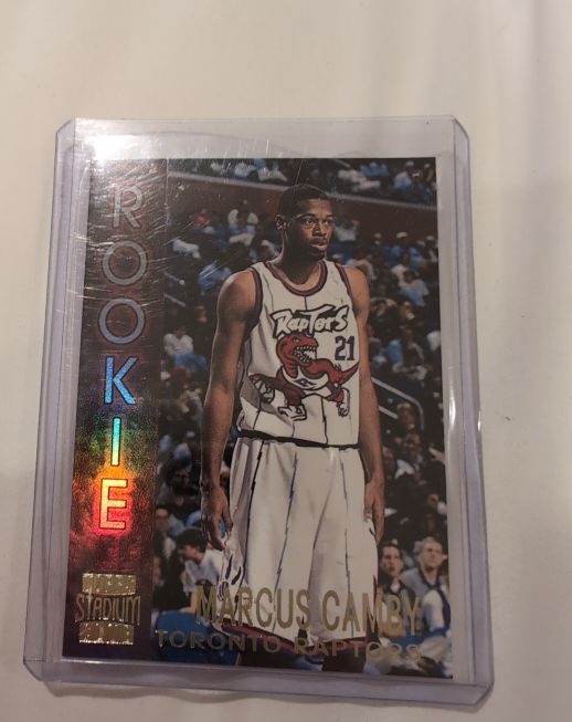 1996-97 Topps Stadium Club #R17 Marcus Camby — front