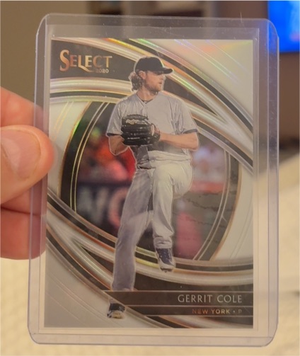 2020 Panini Select Premier Level #143 Gerrit Cole — front