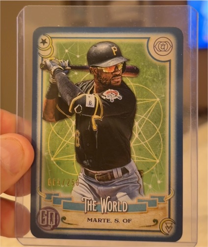 2020 Topps Gypsy Queen Tarot of the Diamond #TOD-4 Starling Marte — front