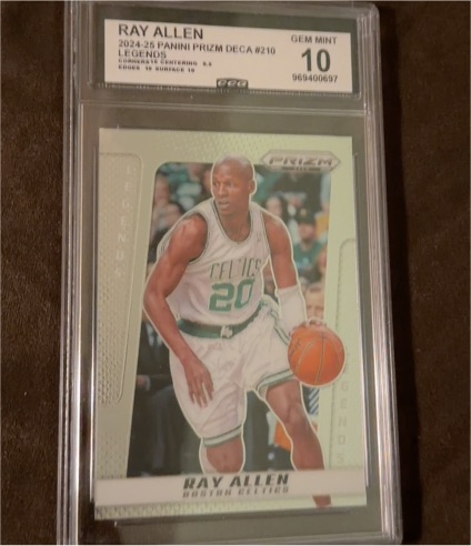 2024-25 Panini Prizm Deca #210 Ray Allen — front