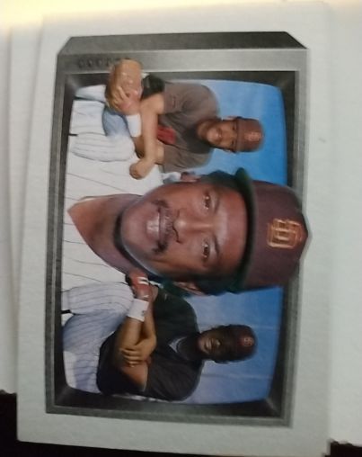 1989 Bowman #258 Sandy Alomar / Roberto Alomar / Sandy Alomar Jr. — front