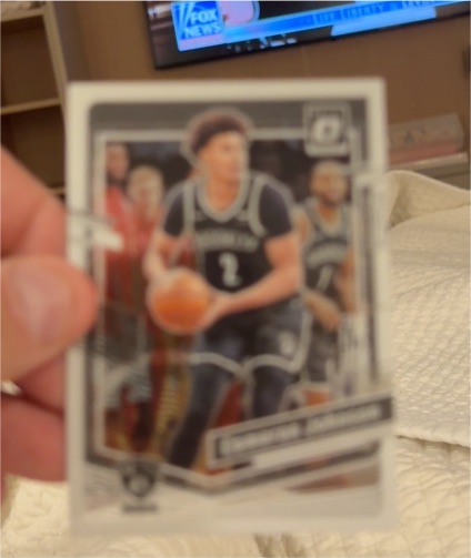 2019-20 Donruss Optic #176 Luka Samanic — front