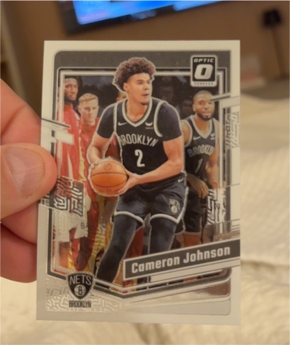 2023-24 Panini Donruss Optic #166 Cameron Johnson — front