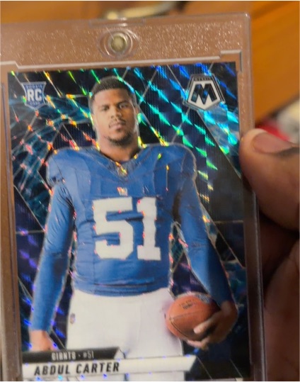 2025 Panini Mosaic #282 Abdul Carter — front