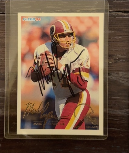 1994 Fleer #473 Mark Rypien — front
