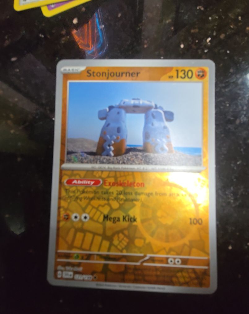 2023 Pokémon Scarlet & Violet #121 Stonjourner — front