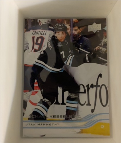 2025-26 Upper Deck #172 Michael Kesselring Utah Mammoth — front