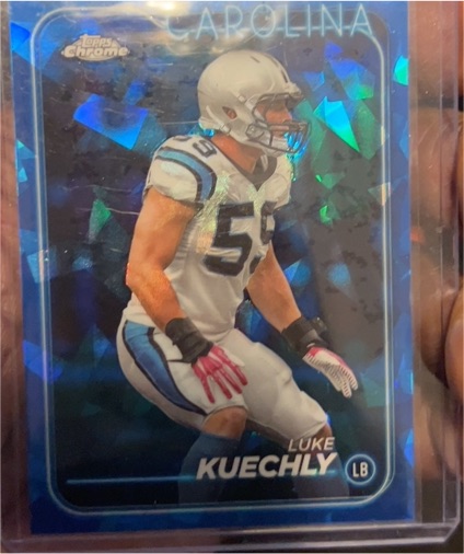 2024 Topps Chrome Sapphire #13 Luke Kuechly — front