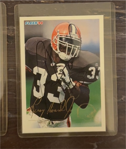 1994 Fleer #94 Leroy Hoard — front