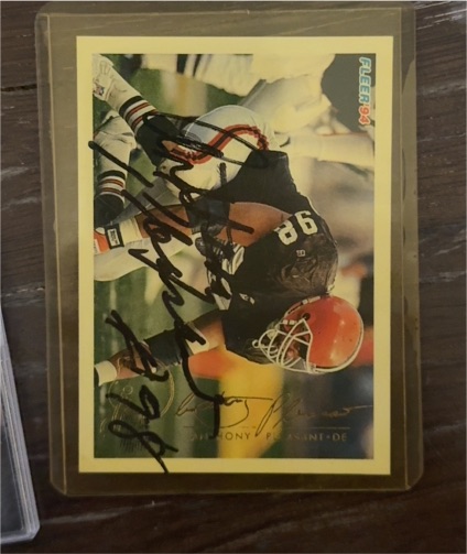 1994 Fleer #283 Derrick Alexander — front