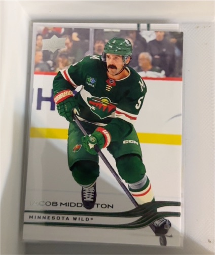 2025-26 Upper Deck Series 1 #82 Jacob Middleton — front