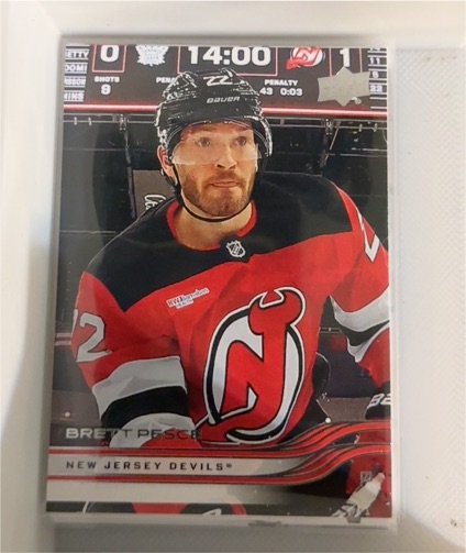 2025-26 Upper Deck #105 Brett Pesce — front