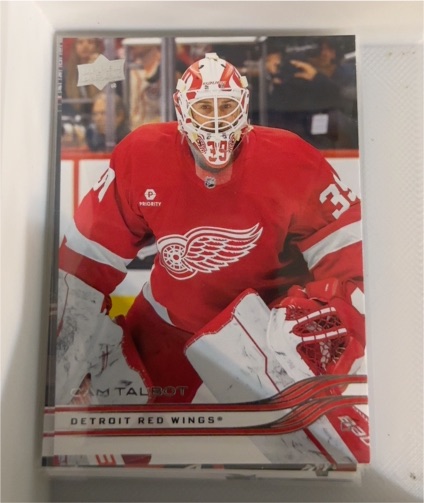 2025-26 Upper Deck #57 Cam Talbot Detroit Red Wings — front