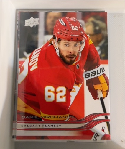 2025-26 Upper Deck #24 Daniil Miromanov — front