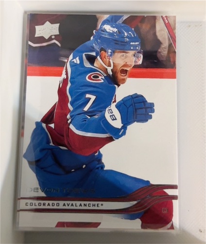 2025-26 Upper Deck Series 1 #38 Devon Toews — front