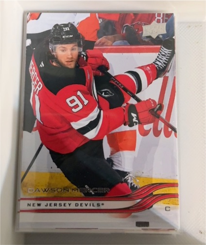 2025-26 Upper Deck #103 Dawson Mercer — front