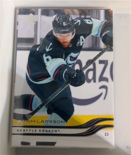 2025-26 Upper Deck #147 Adam Larsson — front
